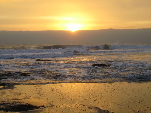 Winter Sunset Praa Sands Cornwall Sunrise and Sunset Images